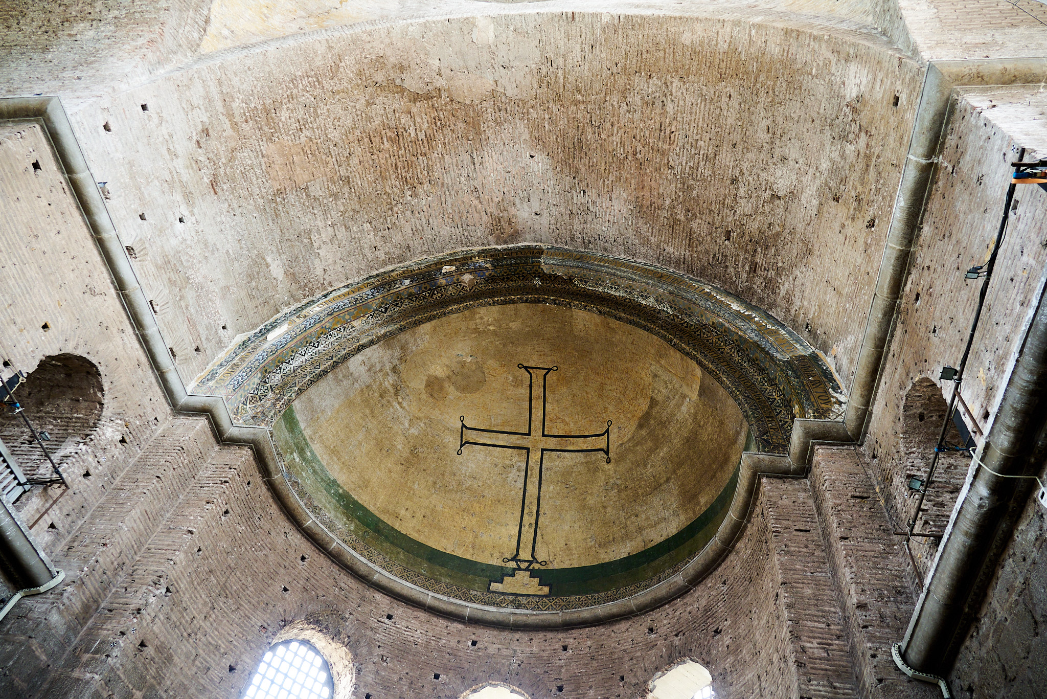 Dome inside Hagia Irene