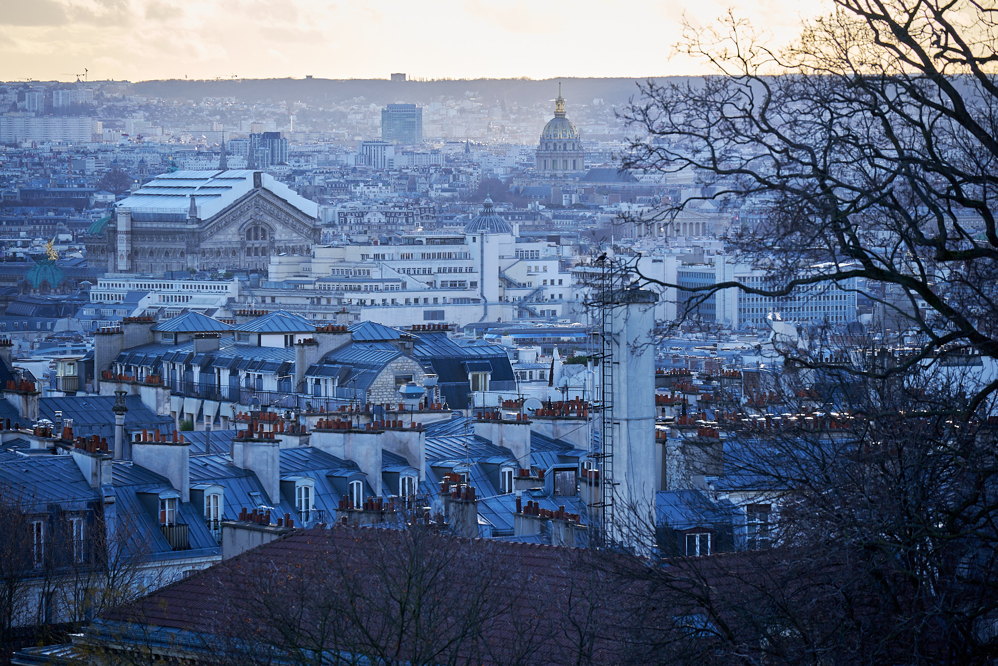 Skyline from Mont Marte