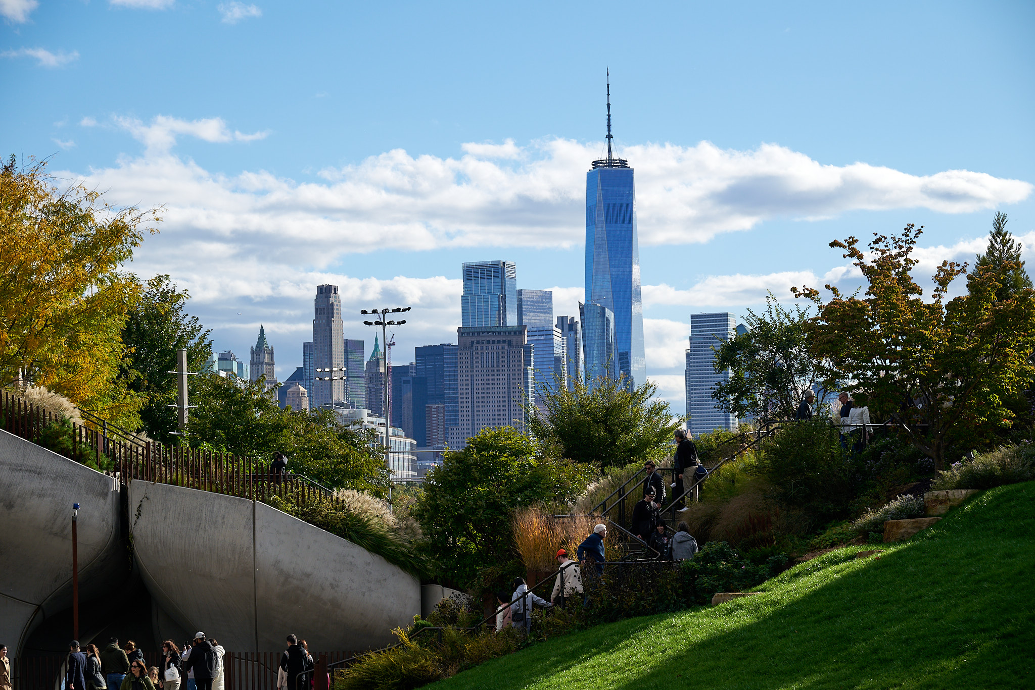 NYC Skyline from Little Island